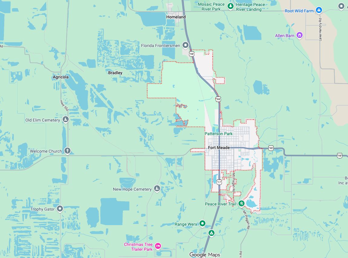 Precision Garage Door Service® of Fort Meade map